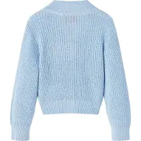 vidaXL Cardigan pour enfants bleu 116