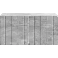 vidaXL Meuble TV mural 59,5 x 41 x 30 cm Gris béton