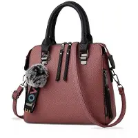 OEM Sac à bandoulière en cuir pour femme, sac à main classique, élégance rouge, petit format, pour le quotidien, pour le bureau