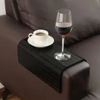Famanu Table basse modulable pour canapé, en acajou, avec espace de rangement
