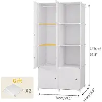Famanu Armoire 74 x 40 x 150 cm