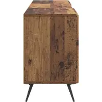 vidaXL Meuble TV en bois recyclé 150 x 31 x 50 cm, aggloméré