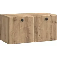 vidaXL Meuble TV mural 59,5 x 31 x 30 cm, chêne Artisan