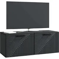 vidaXL Meuble TV mural , noir, 78,5 x 31 x 30 cm