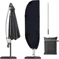 OEM Housse imperméable pour parasol, télescopique, résistante aux UV, anti-poussière, 265 x 40 cm