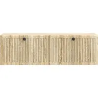 vidaXL Meuble TV mural en chêne Sonoma 98 x 31 x 30 cm