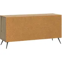 vidaXL Meuble TV 102 x 34,5 x 50 cm en aggloméré chêne Artisan
