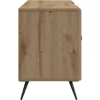 vidaXL Meuble TV 102 x 34,5 x 50 cm en aggloméré chêne Artisan