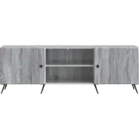 vidaXL : Meubles TV, 150 x 31 x 50 cm, imitation bois Sonoma gris