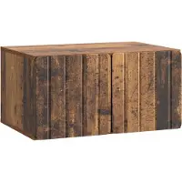 vidaXL Meuble TV mural en bois vieilli 59,5 x 41 x 30 cm