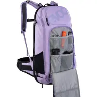 Evoc Fr Trail E-ride 20l Protect Backpack Violet M-L