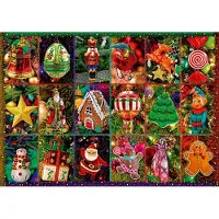 Bluebird Puzzle Puzzle Festive Ornaments - 1000 pièces