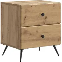 vidaXL Cabinet de chevet Chêne artisanal 43 x 34,5 x 47,5 cm
