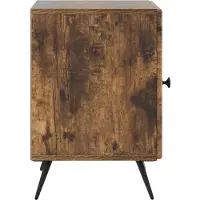 vidaXL Cabinet de chevet 2 pcs Chêne fumé 43 x 34,5 x 50 cm