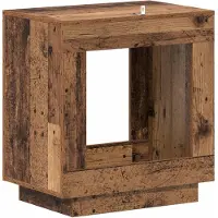 vidaXL Table d'appoint Bois ancien 60 x 40 x 65 cm Bois d¿ingénierie