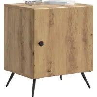 vidaXL Cabinet de chevet 2 pcs Chêne artisanal 43 x 34,5 x 50 cm