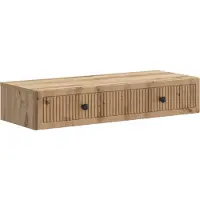 vidaXL Table d'appoint murale, 87,5 x 34,5 x 17 cm, en panneaux de particules