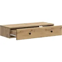vidaXL Table d'appoint murale, 87,5 x 34,5 x 17 cm, en panneaux de particules