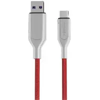 Forever Core Utra Fast 5a 1 m Câble USB-A vers USB-C Rouge Rouge Taille unique