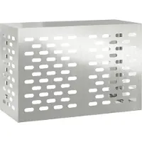 Syfax Housse de climatiseur Argent 90 x 40 x 60 cm Acier galvanisé