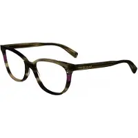 Longchamp Lunettes de Vue LO2739 N 49/16/140 Striped brown Acetate WOMAN LO2739 N