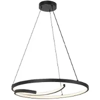 Rabalux 72367 Lampes suspendues Niloo LED 40 métal plastique noir