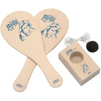 Vilac Jokari jeu classique en bois de hêtre dans un sac à dos - Jouets éducatifs