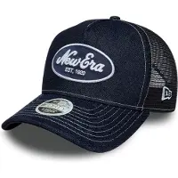 New Era Casquette trucker Denim A-Frame 9FORTY - Bleu, Bleu