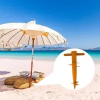 OEM Parasol de plage Clavafacil - Parasol de plage robuste, léger et résistant - Idéal pour les sorties à la plage