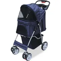 OEM Poussette pour chien, version luxe avec pneus gonflables