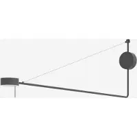Lucis Applique murale OMNIA 9,5 W LED 3000 K, verre acrylique anthracite SR1.K1.O2.62