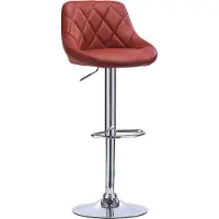 OEM Banc ergonomique en similicuir avec dossier réglable - pivotant à 360°, réglable en hauteur, 84-106 cm x 38 cm x 35 cm