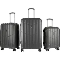 AGA Travel Ensemble de valises de voyage MR4669 Gris