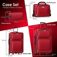 OEM Ensemble de valises à main légères à 4 roulettes