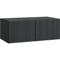 vidaXL Meuble TV mural , noir, 78,5 x 41 x 30 cm
