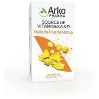 Arkogélules Arkopharma Huile de foie de morue 220 pc(s) Capsule(S)