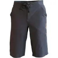 Zimtstern Hommes, Pantalon de cyclisme, Trailstar Light MTB Shorts (L), Gris, Noir