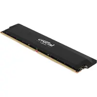 Crucial Pro OC RAM Memory DDR5 16GB 6400MHz CL38 Single Black Module with Heatsink