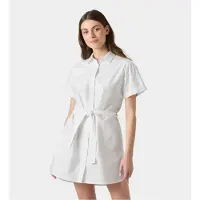 Helly Hansen pour femme. 54566 Vesitdo Sorrento blanc (L), Casuel, Coton, Manche courte, Acier inoxidable