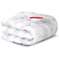 AIO Factory Couette de fleurs 180x200 cm toute l'année en microfibre antiallergique imprimée en silicone