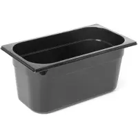 Super Merchant Bac En Polycarbonate Noir Gn 1/3 Hauteur 65 Mm - Hendi 862537