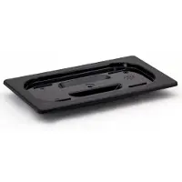 Super Merchant Couvercle Gn En Polycarbonate Noir Gn 1/4 - Hendi 862940
