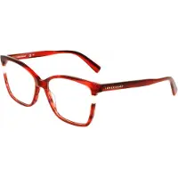 Longchamp Lunettes de Vue LO2741 N 52/15/140 Striped red Acetate WOMAN LO2741 N