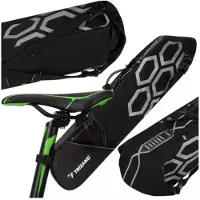 Trizand Sacoche de vélo étanche pour fixation sur le porte-bagages arrière, 12 litres