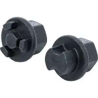 Bgs Jeu de clés pour bouchons de vidange d'huile pour DAF / MAN / Volvo / Scania / Neoplan 2 pces - 70984