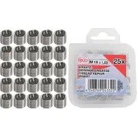 Bgs Jeux de filets de rechange M10 x 1,25 mm 25 pces - 9428-1