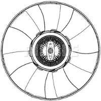MAHLE ORIGINAL Ventilateur, refroidissement moteur CFF 493 000P