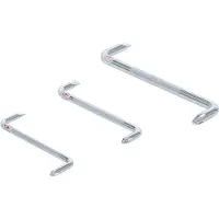 Kraftmann BGS Diy 7982 | Jeu de tournevis d'angle | à fente / cruciforme | 3 pcs.