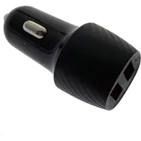 2GO 794251 Kfz-Ladegerät 12V/24V - schwarz Universal Dual-USB