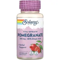 Solaray 200mgr Pomegranate 60 Units Blanc,Rose